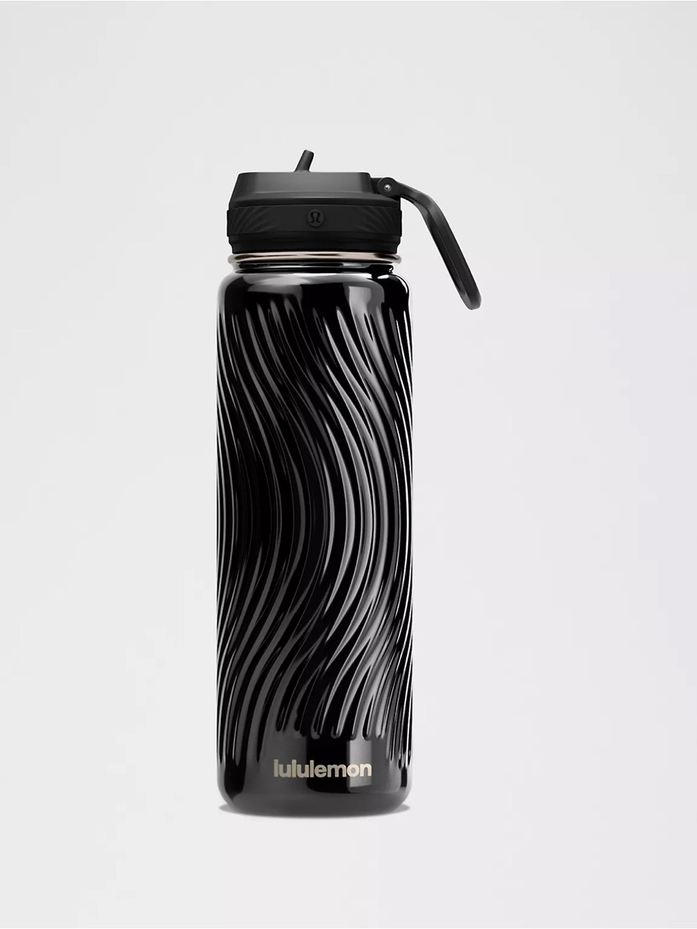 Lululemon Back to Life Sport Bottle 24oz Straw Lid Wave